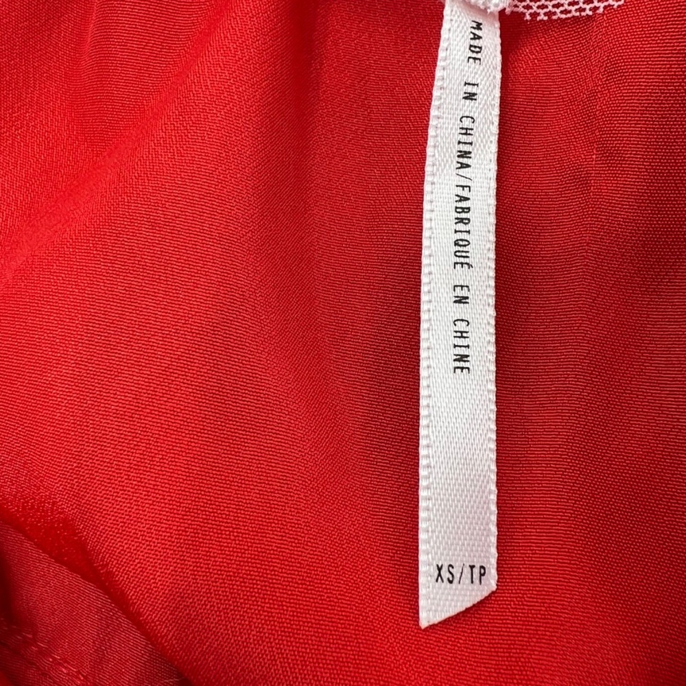 FREE PEOPLE Red Swiss Dot “Dotty” Mini Dress Size XS - Picture 10 of 10